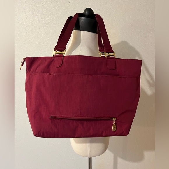 Baggallini Burgundy Women's Tote travel bag - Picture 3 of 5